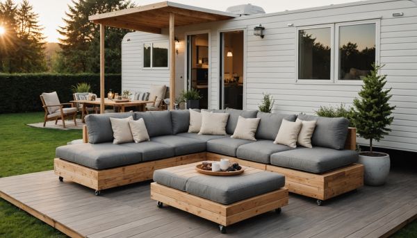 Comment aménager sa terrasse de mobil-home design ?