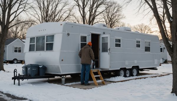 Comment hiverner son mobile-home pour éviter les dégâts ?