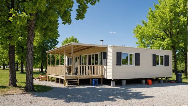 Découvrez le mobil home climatisé en ardèche au domaine les ranchisses